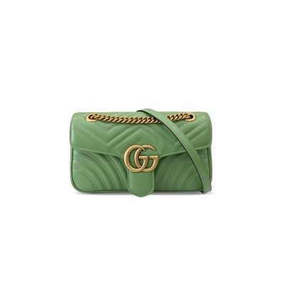 GUCCI GG MARMONT MEDIUM SHOULDER BAG 443497 (26*15*7cm)